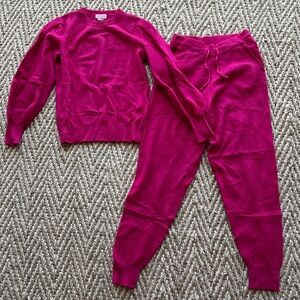 Kate Spade Pink Sweater Set (Cashmere)